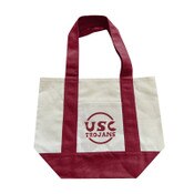 USC Trojans Cardinal Mini Canvas Boat Tote